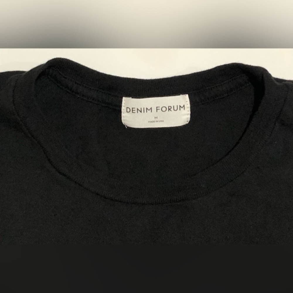 Denim Forum Black Muscle Tank - Picture 5 of 8